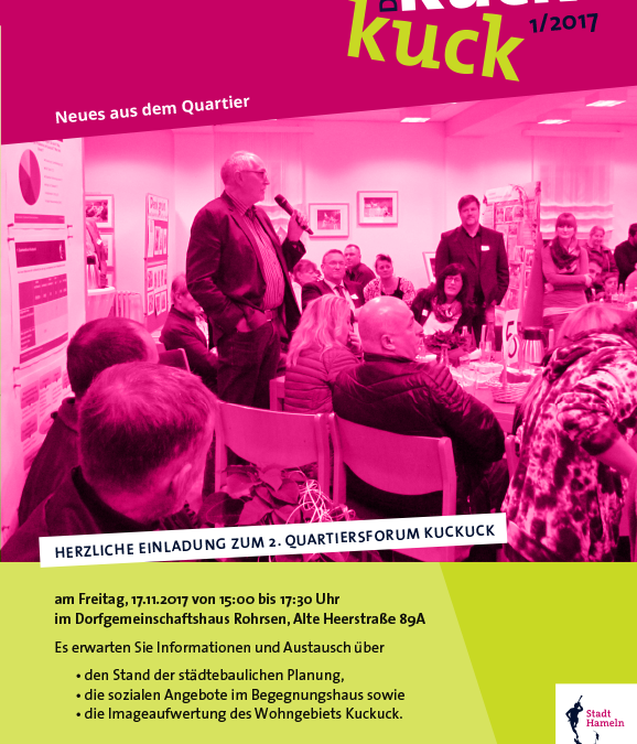 Quartierszeitung “Der Kuckuck” 1/2017