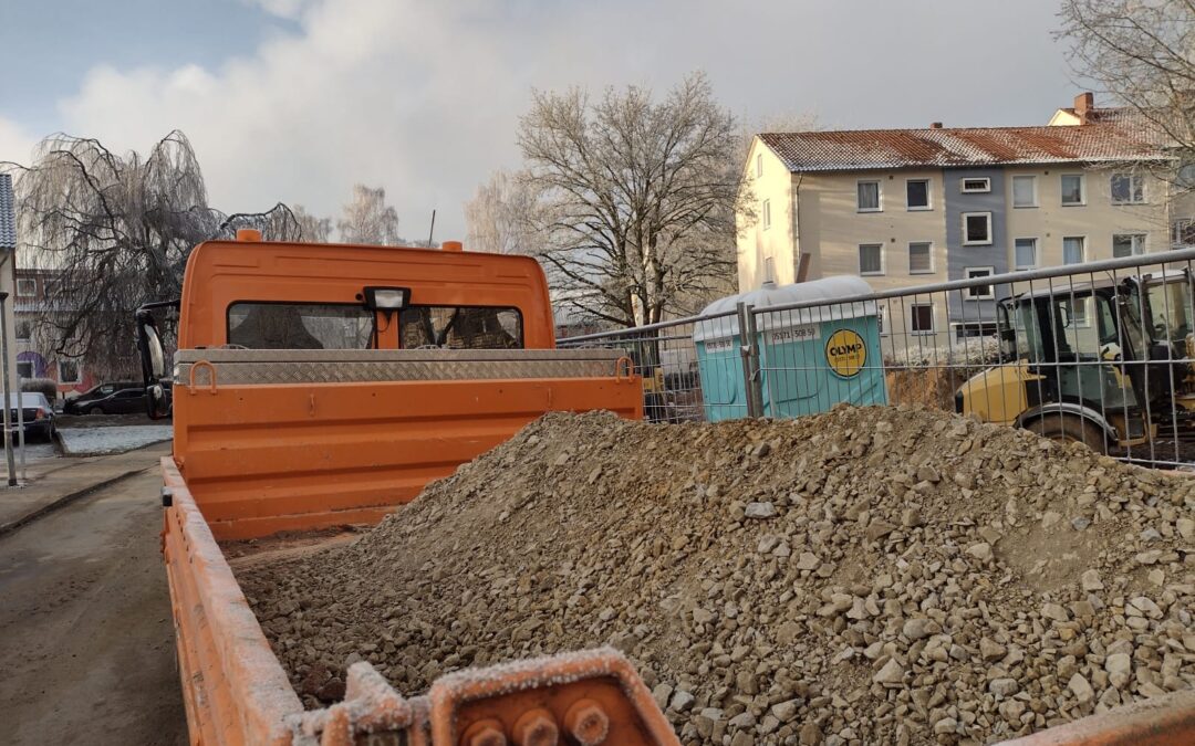 Umgestaltung Straße Kuckuck